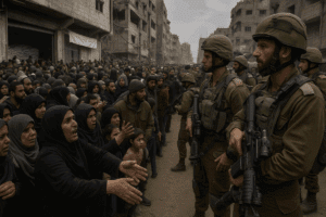 Lire la suite à propos de l’article Gaza : des soldats israéliens lance un débat national sur la faillite morale de l’armée