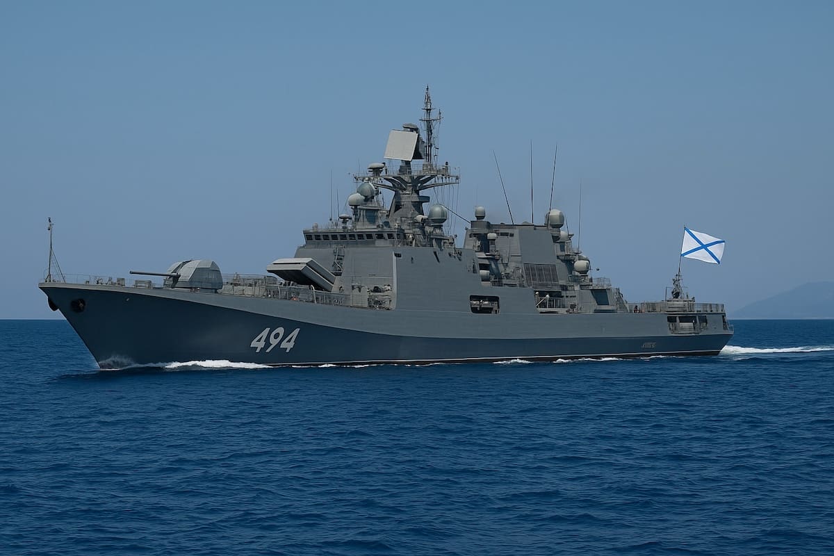 You are currently viewing Guerre en Ukraine : la Russie déploie trois navires de guerre en Méditerranée, dont un équipé de missiles Kalibr