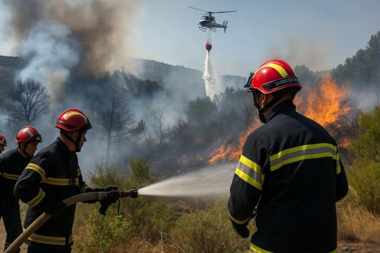 Lire la suite à propos de l’article Incendies dans le Sud : feux fixés à Marseille et Narbonne, la vigilance reste maximale