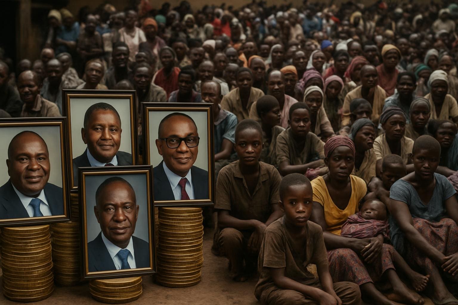 You are currently viewing Inégalités en Afrique : quatre milliardaires plus riches que la moitié du continent