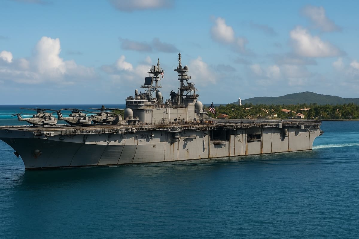 You are currently viewing Caraïbes : Washington muscle sa présence militaire, inquiétudes au Mexique et au Venezuela