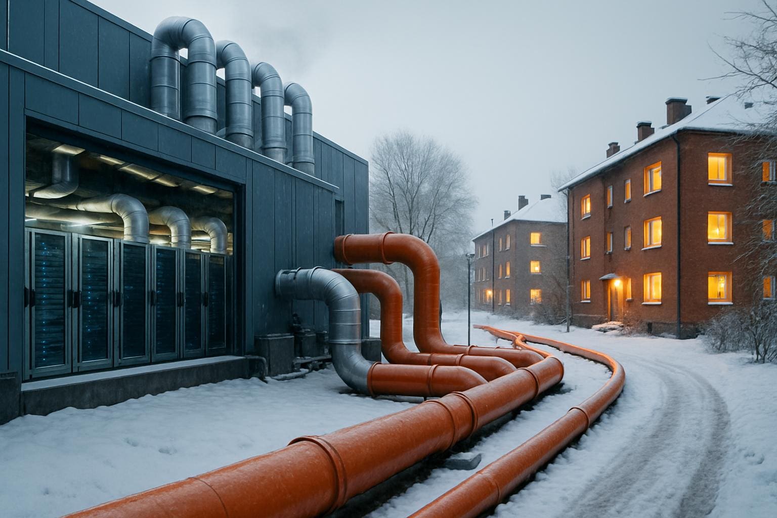 You are currently viewing Finlande : la chaleur numérique des Data Centers alimente les radiateurs