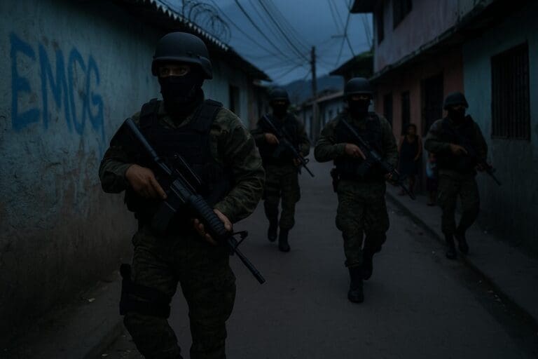 Lire la suite à propos de l’article Honduras : l’état d’urgence prolongé depuis 2022 dénoncé pour abus et « perception accrue d&rsquo;insécurité »