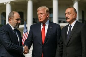 Lire la suite à propos de l’article Paix historique : l’Arménie et l’Azerbaïdjan signent un accord à Washington