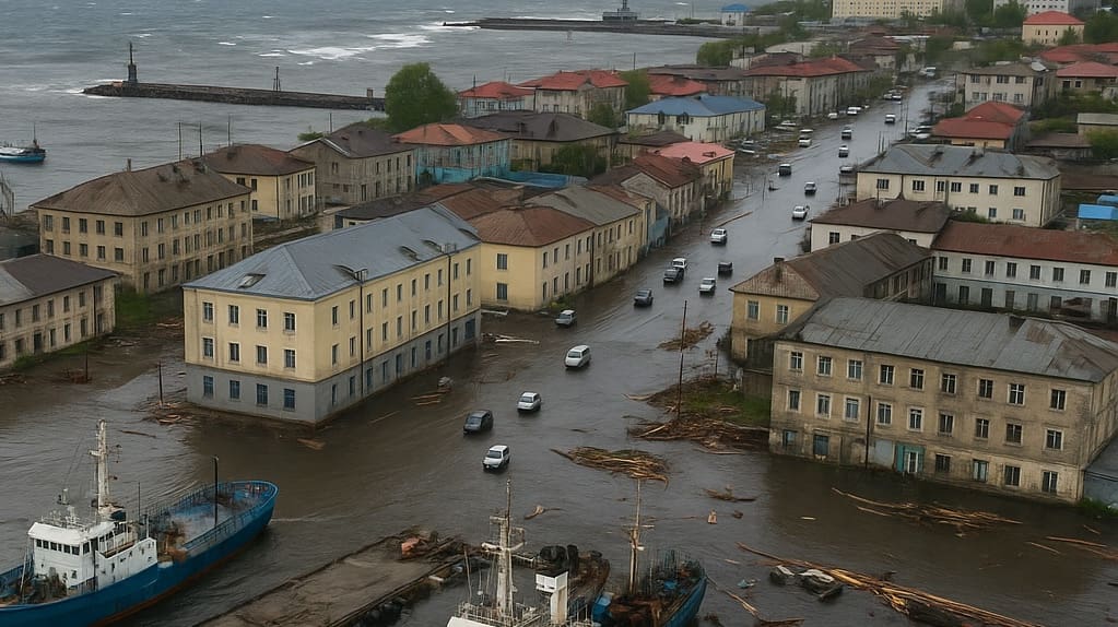 You are currently viewing Séisme au Kamtchatka : un tremblement de terre de magnitude 8,8 surprend les scientifiques
