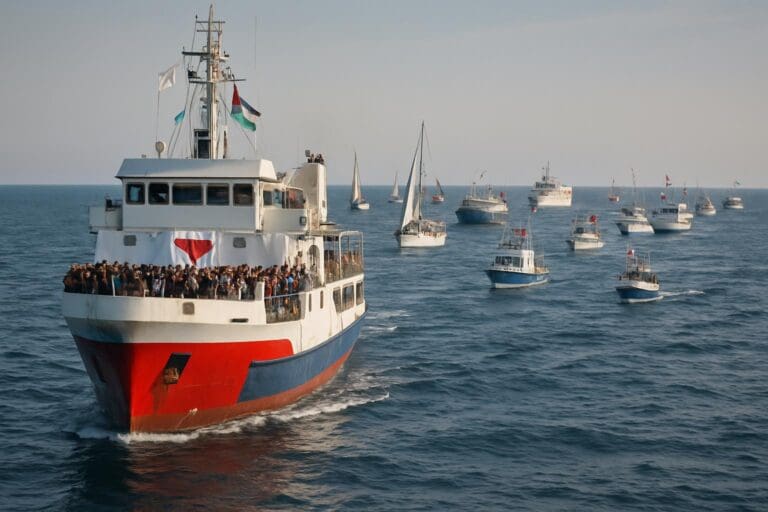Lire la suite à propos de l’article Global Sumud Flotilla : une armada citoyenne veut briser le blocus de Gaza