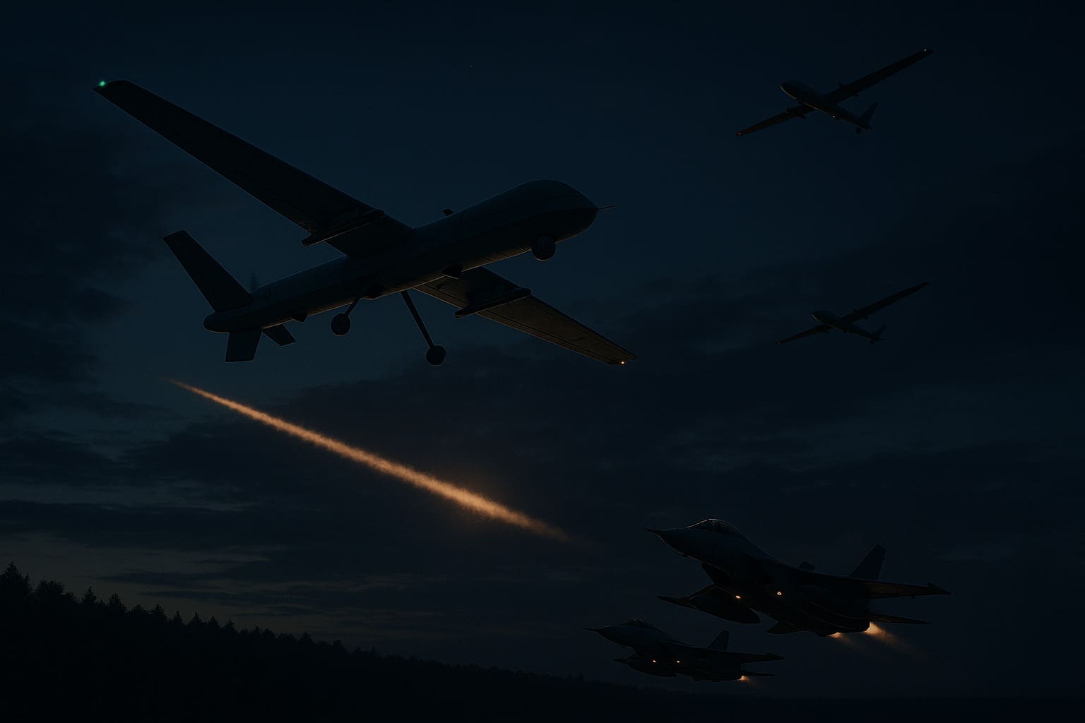 You are currently viewing Guerre en Ukraine : des drones russes en Pologne et l’activation de l’article 4 de l’OTAN, une escalade inédite