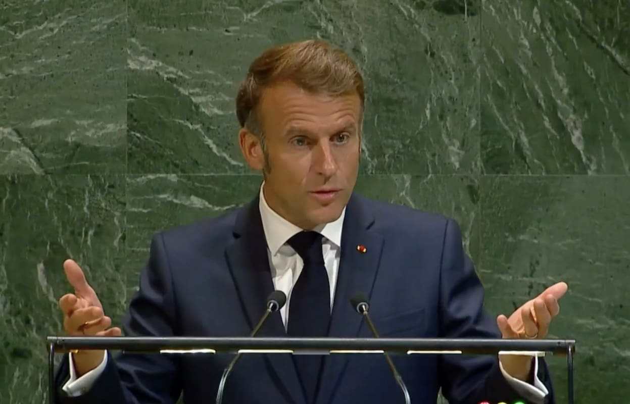You are currently viewing New York : Macron plaide pour un renforcement des Nations Unies afin de faire face aux défis de notre époque