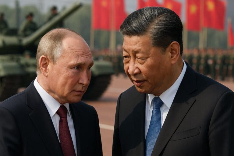 Lire la suite à propos de l’article Poutine et Xi Jinping : une conversation surréaliste sur l’immortalité lors du défilé de Pékin