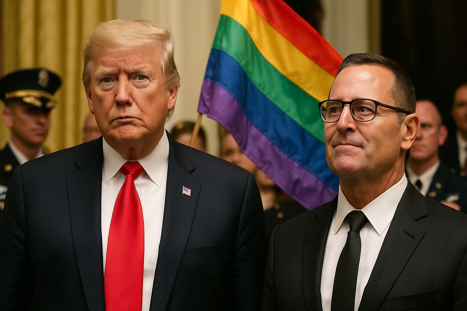 You are currently viewing États-Unis : l’administration Trump, un gouvernement paradoxalement gay et conservateur