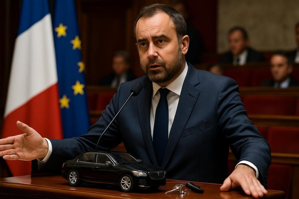 Cette image a été générée à l'aide d'une intelligence artificielle. Elle ne constitue pas une photographie réelle de la scène ou de la personne représentée. ​