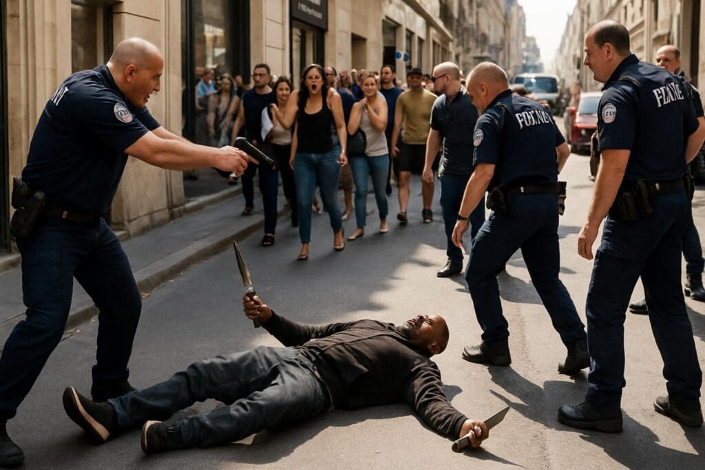 Cette image a été générée à l'aide d'une intelligence artificielle. Elle ne constitue pas une photographie réelle de la scène ou de la personne représentée. ​