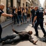 Cette image a été générée à l'aide d'une intelligence artificielle. Elle ne constitue pas une photographie réelle de la scène ou de la personne représentée. ​