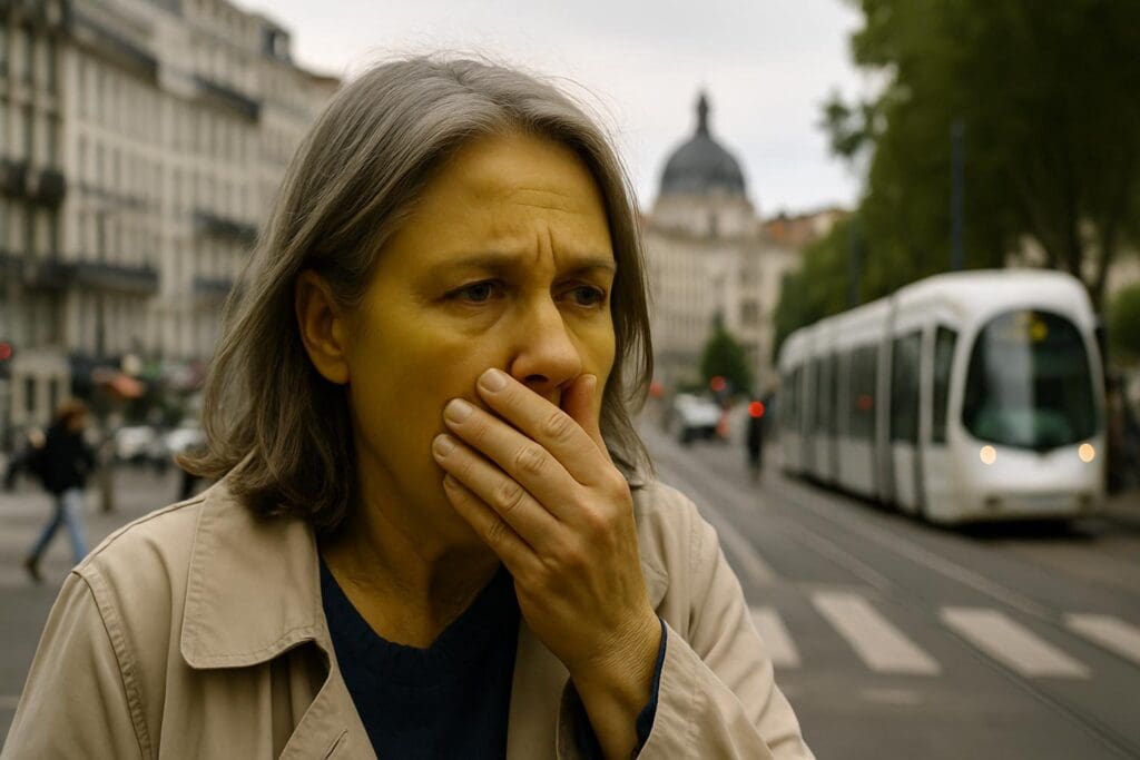 Cette image a été générée à l'aide d'une intelligence artificielle. Elle ne constitue pas une photographie réelle de la scène ou de la personne représentée. ​