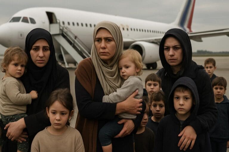 Lire la suite à propos de l’article Syrie : la France rapatrie trois femmes et dix enfants détenus dans des camps djihadistes, une première depuis 2023