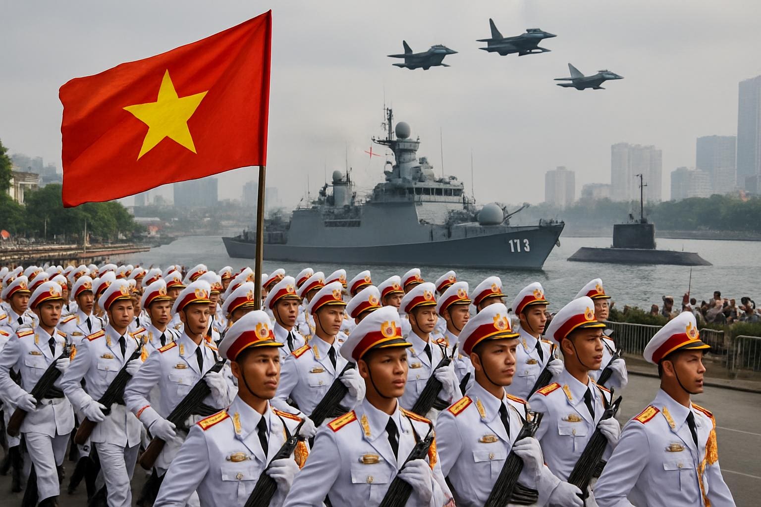 You are currently viewing Vietnam : démonstration de puissance navale pour les 80 ans de l’indépendance