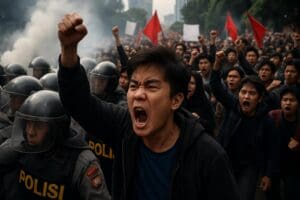 Lire la suite à propos de l’article Indonésie : après six morts lors des manifestations, une ONG dénonce la disparition de vingt personnes