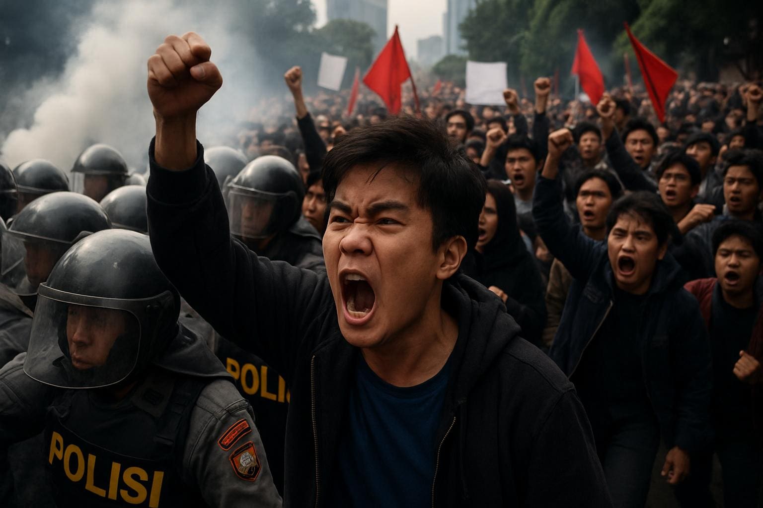 You are currently viewing Indonésie : après six morts lors des manifestations, une ONG dénonce la disparition de vingt personnes