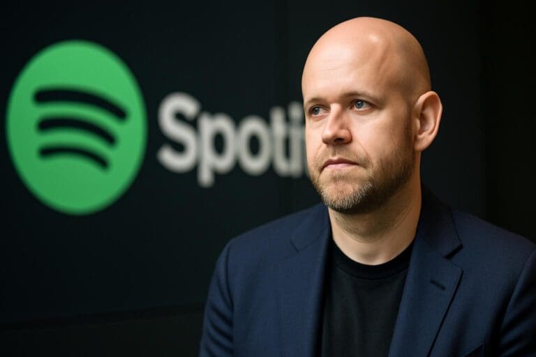 Lire la suite à propos de l’article Spotify : Daniel Ek quittera la direction en 2026, la plateforme reste leader mondial du streaming musical