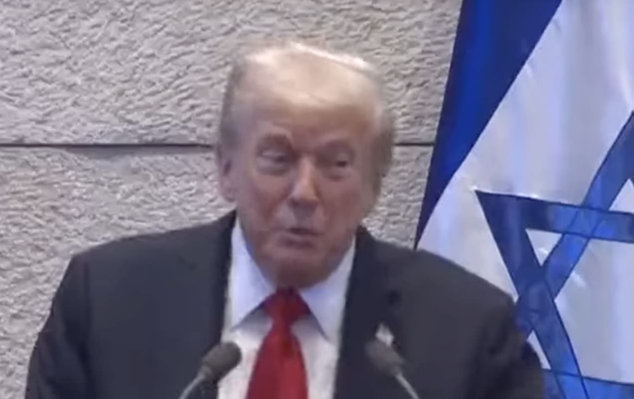 You are currently viewing Donald Trump à la Knesset : « l’aube historique d’un nouveau Moyen-Orient »