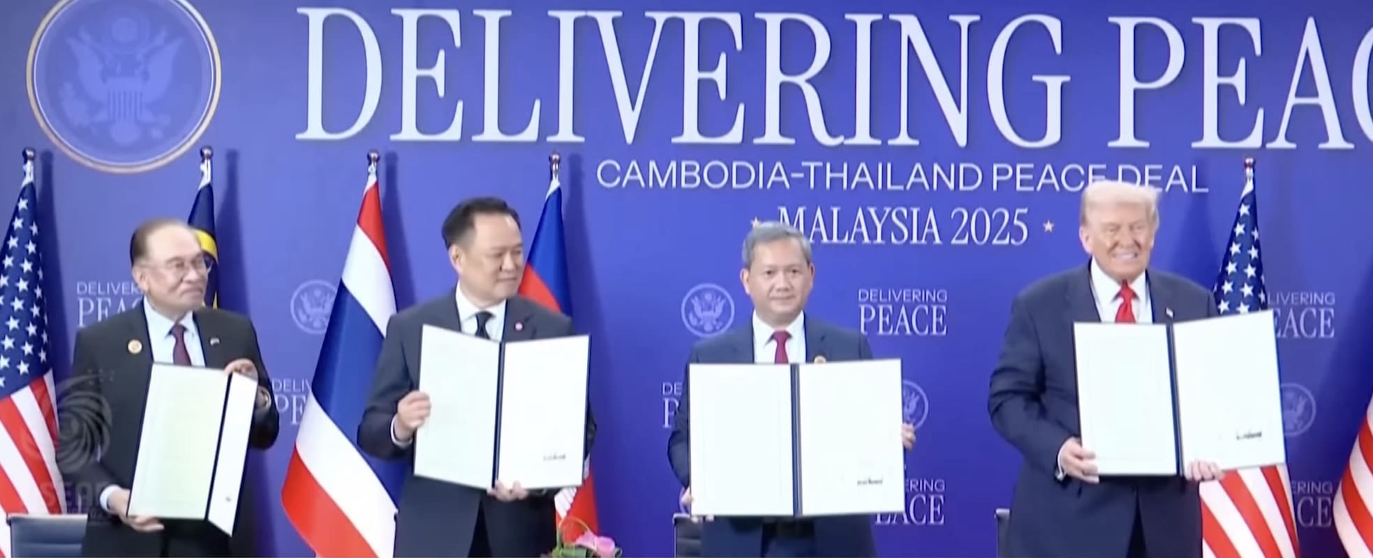 You are currently viewing Donald Trump : médiateur inattendu d’un cessez-le-feu entre le Cambodge et la Thaïlande au sommet de l’Asean