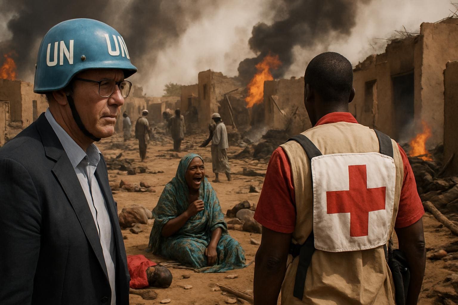 You are currently viewing Soudan : l’ONU et la Croix-Rouge dénoncent les atrocités d’El-Fasher, théâtre d’un massacre