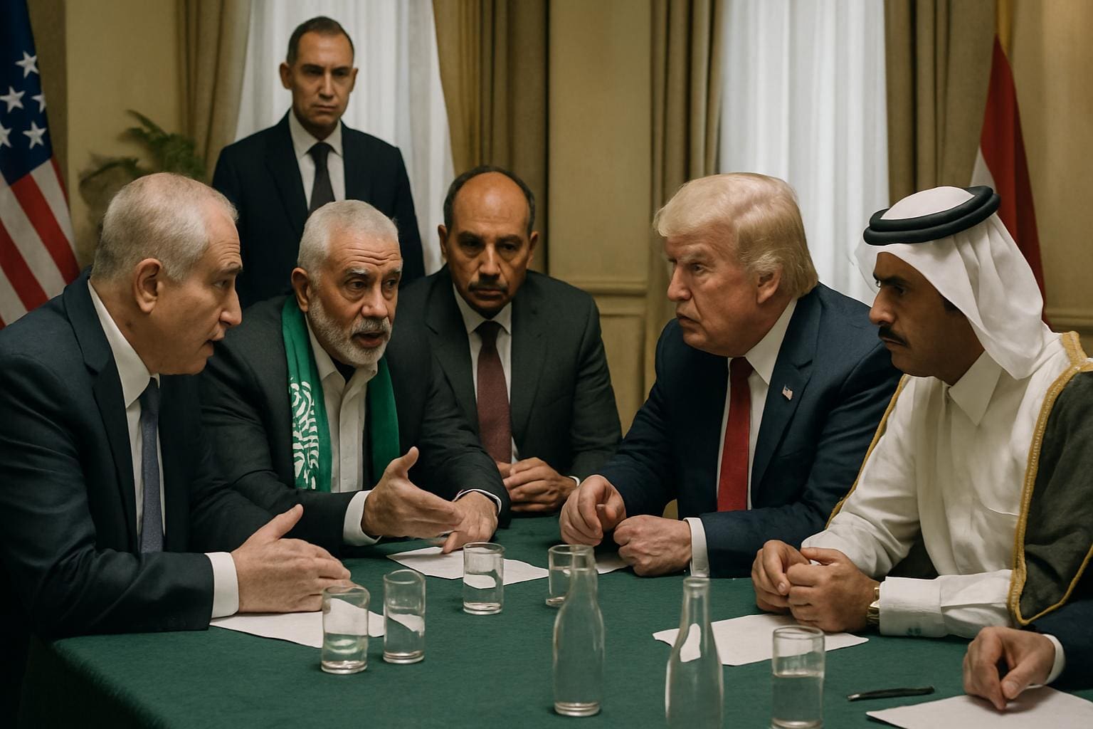 You are currently viewing Négociations au Caire : un tournant décisif pour le Hamas, Netanyahou et le plan de paix de Donald Trump