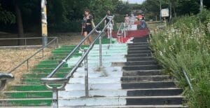 Lire la suite à propos de l’article Lyon : un grand escalier repeint aux couleurs de la Palestine, la Métropole dépose plainte