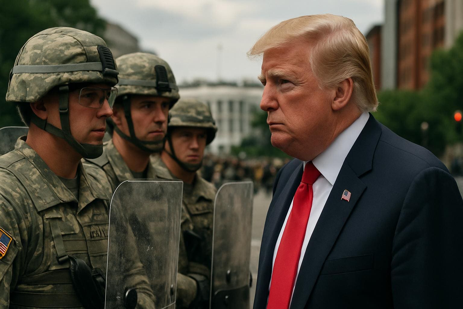 You are currently viewing États-Unis : Trump défie les autorités locales avec la Garde nationale