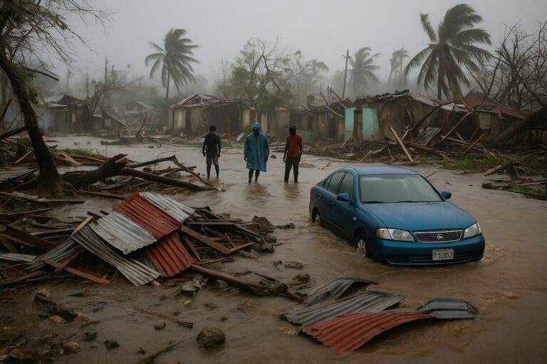 Lire la suite à propos de l’article Ouragan Melissa : au moins 10 morts en Haïti, des destructions massives à Cuba et en Jamaïque