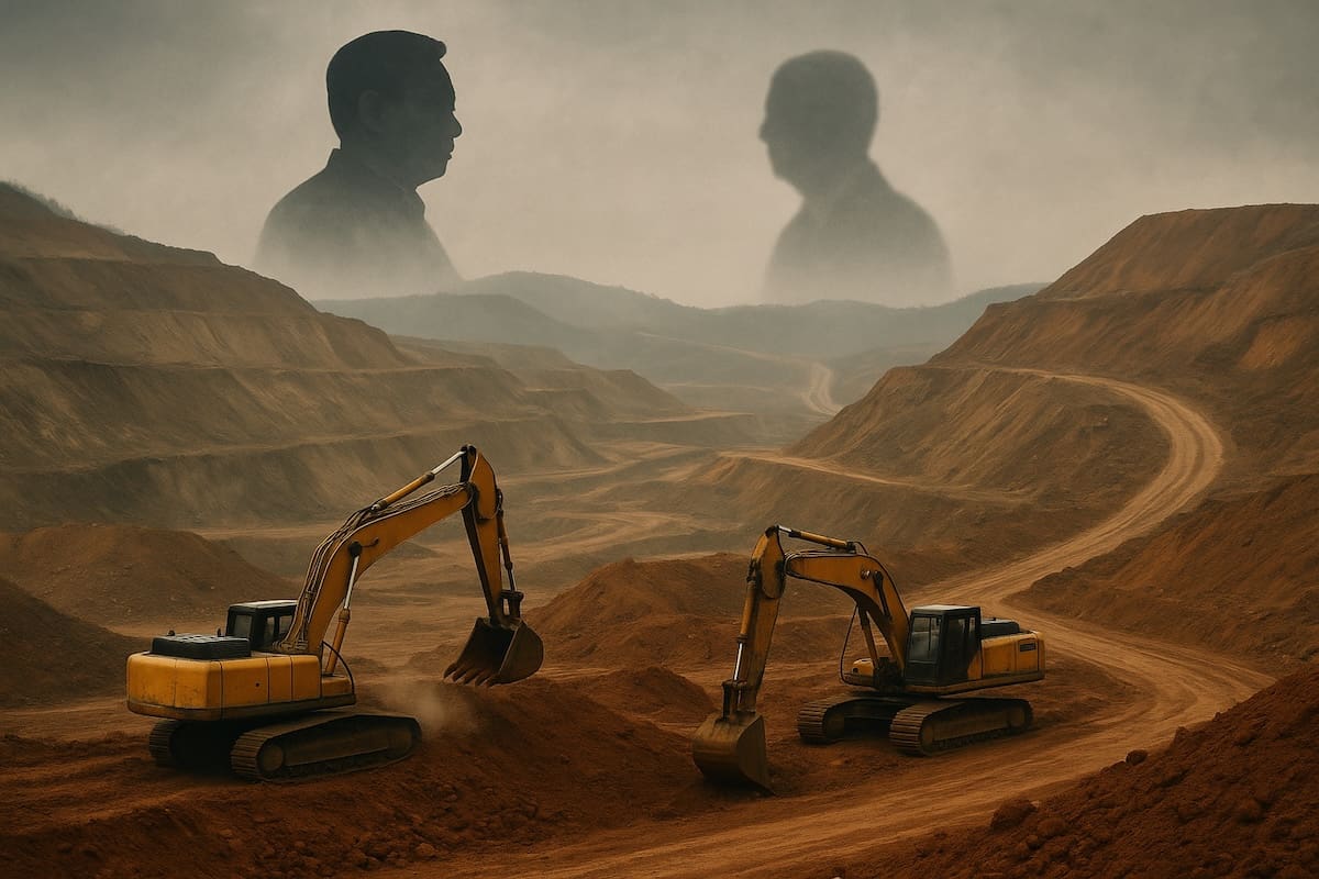 You are currently viewing Terres rares : la Chine brandit son arme stratégique face aux États-Unis