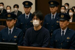 Lire la suite à propos de l’article Japon : le procès hors-norme du meurtrier présumé de Shinzo Abe s’ouvre à Nara