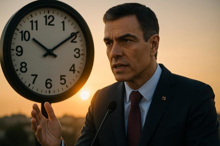 Lire la suite à propos de l’article Changement d’heure : Pedro Sánchez relance un vieux débat européen pour séduire les Espagnols