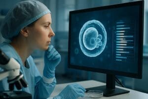 Lire la suite à propos de l’article Super-bébés de la Silicon Valley : start-up de la fertilité, dépistage embryonnaire et frontières d’un eugénisme 2.0