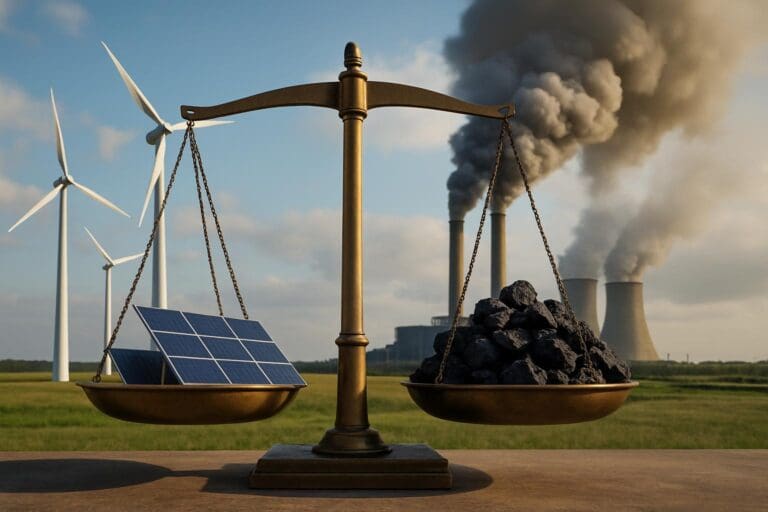 Lire la suite à propos de l’article Énergies renouvelables : l’éolien et le solaire dépassent le charbon pour la première fois dans le monde