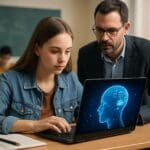 Cette image a été générée à l'aide d'une intelligence artificielle. Elle ne constitue pas une photographie réelle de la scène ou de la personne représentée. ​