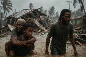 Lire la suite à propos de l’article Ouragan Melissa : près de 50 morts en Haïti et en Jamaïque, les Caraïbes dévastées