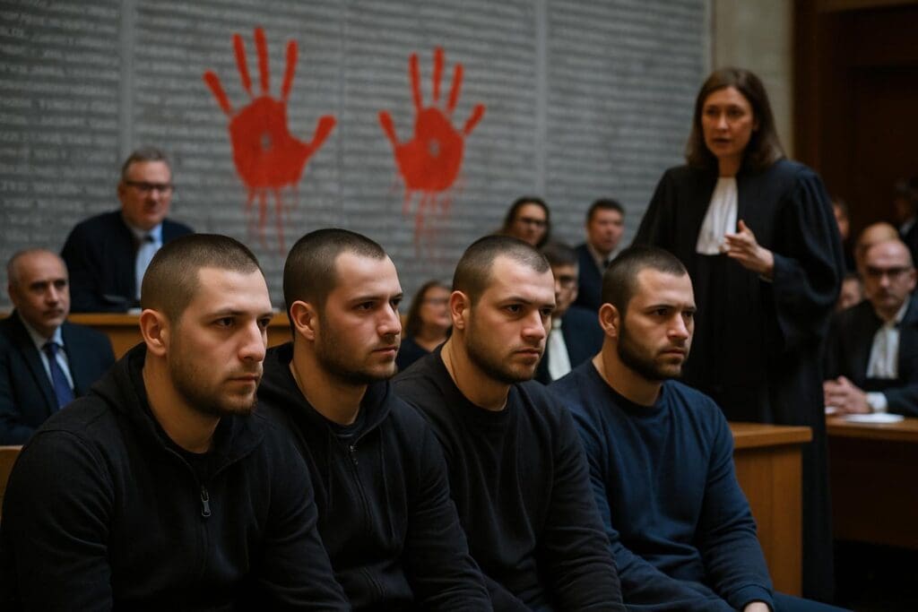 Cette image a été générée à l'aide d'une intelligence artificielle. Elle ne constitue pas une photographie réelle de la scène ou de la personne représentée. ​