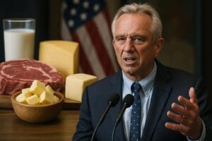 Lire la suite à propos de l’article États-Unis : la croisade de Robert Kennedy Jr. pour les graisses saturées affole le monde médical