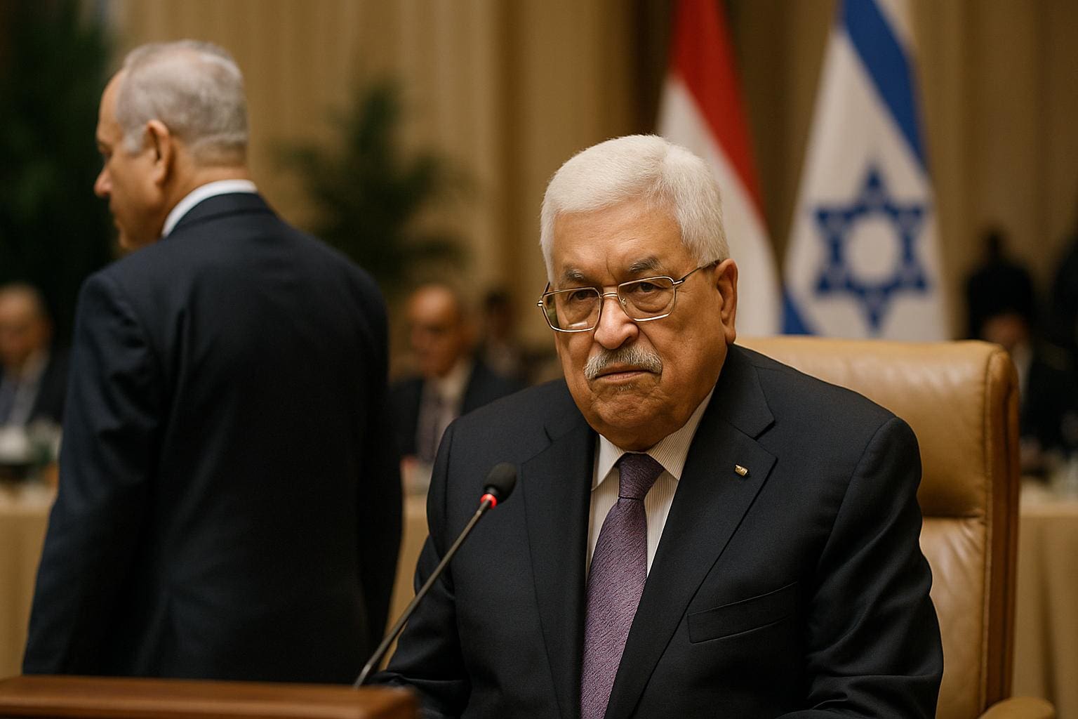 You are currently viewing Sommet de Charm El-Cheikh : Mahmoud Abbas participe, Nétanyahou s&rsquo;abstient