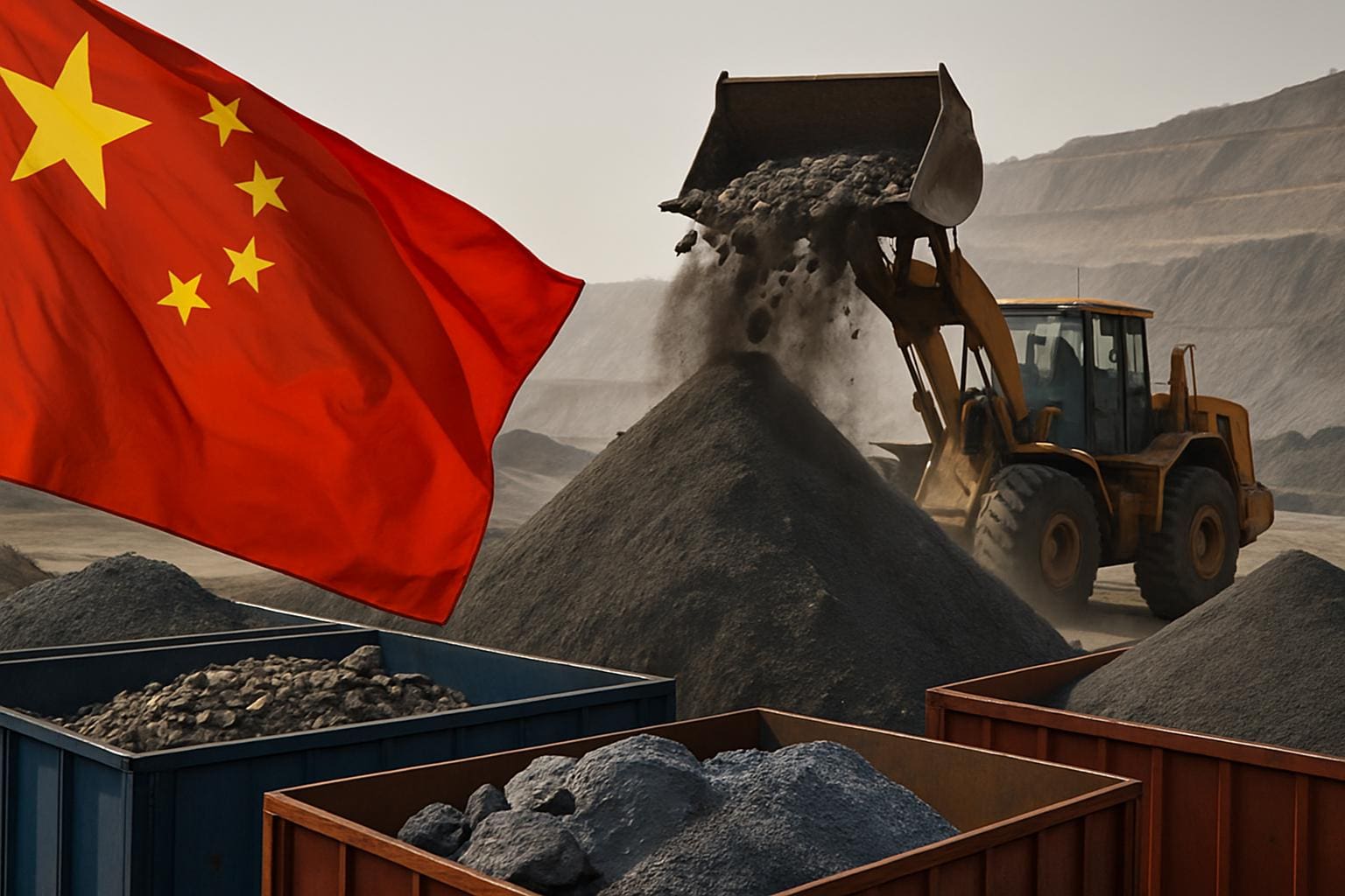 You are currently viewing Terres rares : la Chine resserre son contrôle sur les exportations stratégiques face aux États-Unis