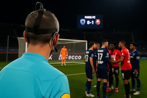 Lire la suite à propos de l’article Caméra embarquée : un premier essai mitigé en Ligue 1 lors de Paris FC-Rennes