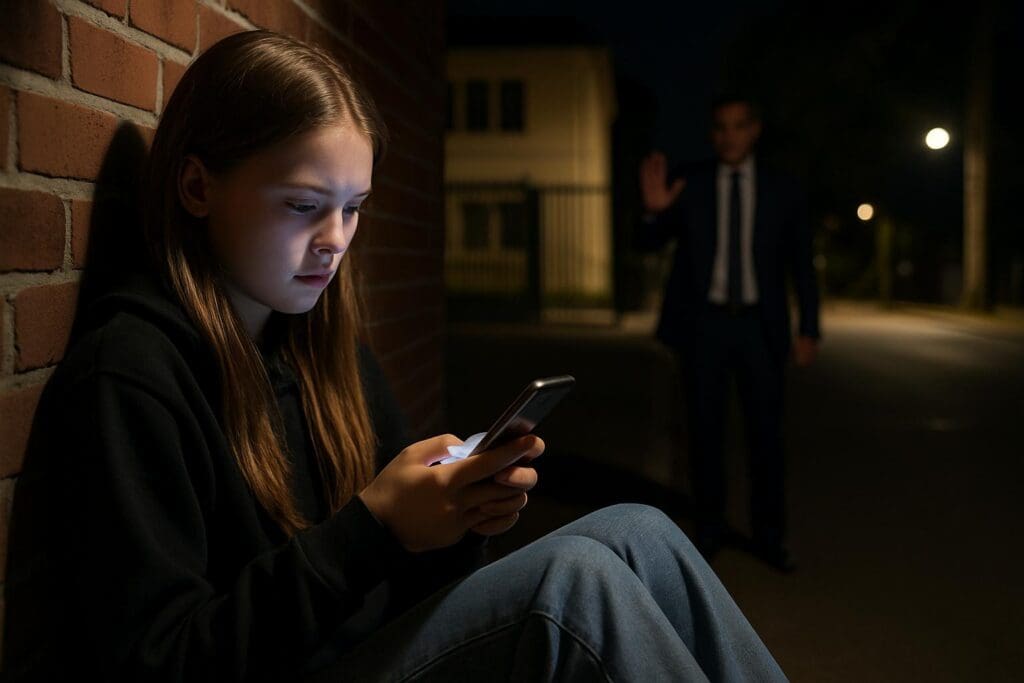 Cette image a été générée à l'aide d'une intelligence artificielle. Elle ne constitue pas une photographie réelle de la scène ou de la personne représentée. ​