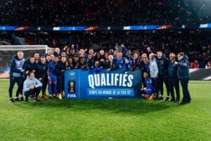 Lire la suite à propos de l’article Équipe de France : large victoire contre l’Ukraine et qualification pour la Coupe du monde 2026