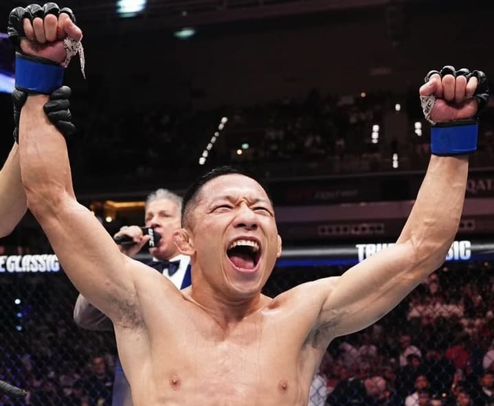 Lire la suite à propos de l’article Kyoji Horiguchi : un retour triomphal à l’UFC grâce à une soumission magistrale au Qatar