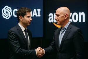 Lire la suite à propos de l’article OpenAI : un mégacontrat à 38 milliards de dollars avec Amazon redéfinit la course mondiale à l’intelligence artificielle