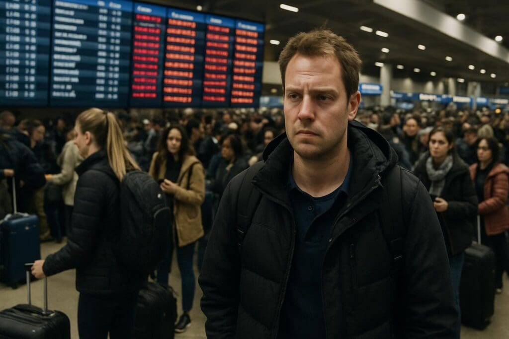 Cette image a été générée à l'aide d'une intelligence artificielle. Elle ne constitue pas une photographie réelle de la scène ou de la personne représentée. ​