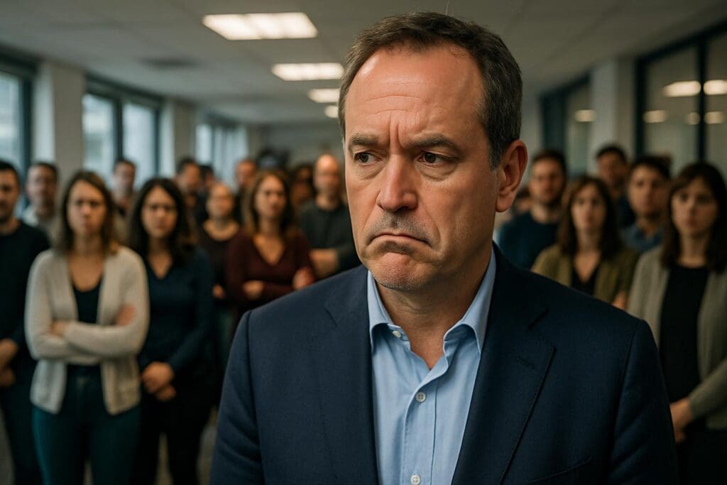 Cette image a été générée à l'aide d'une intelligence artificielle. Elle ne constitue pas une photographie réelle de la scène ou de la personne représentée. ​