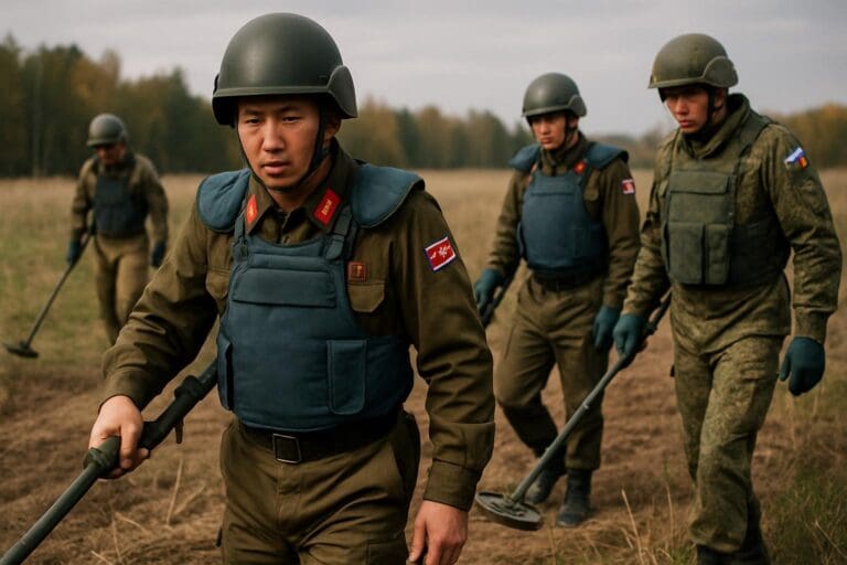 Lire la suite à propos de l’article Russie–Corée du Nord : des “frères d’armes” nord-coréens déminent la région de Koursk