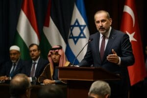 Lire la suite à propos de l’article Turquie : Ankara renforce son rôle diplomatique au cœur du conflit Israël-Hamas